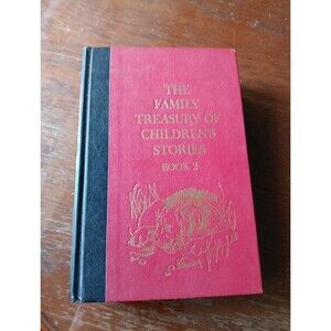1956 The Family Treasury of Children's Stories Book 2 Vintage HC Illustrated